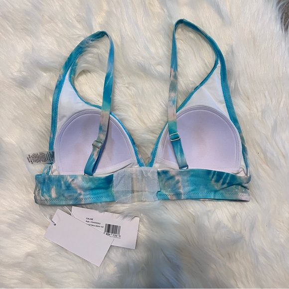 NEW Calme by Johnny Was Adjustable Bikini Top - Picture 4 of 6